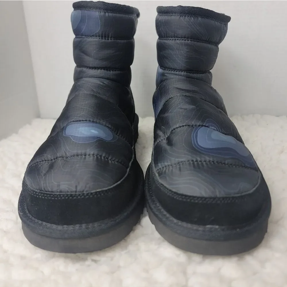 UGG Classic Mini LTA Cali Topo Desert Night Mens 11 Quilted Winter Boots 1134852